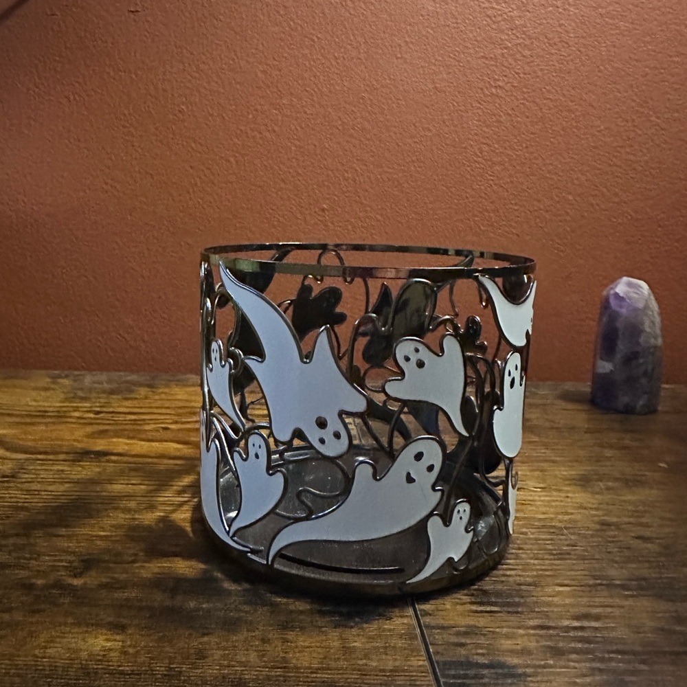 Bath and Body Works Ghost Themed Candle Holder